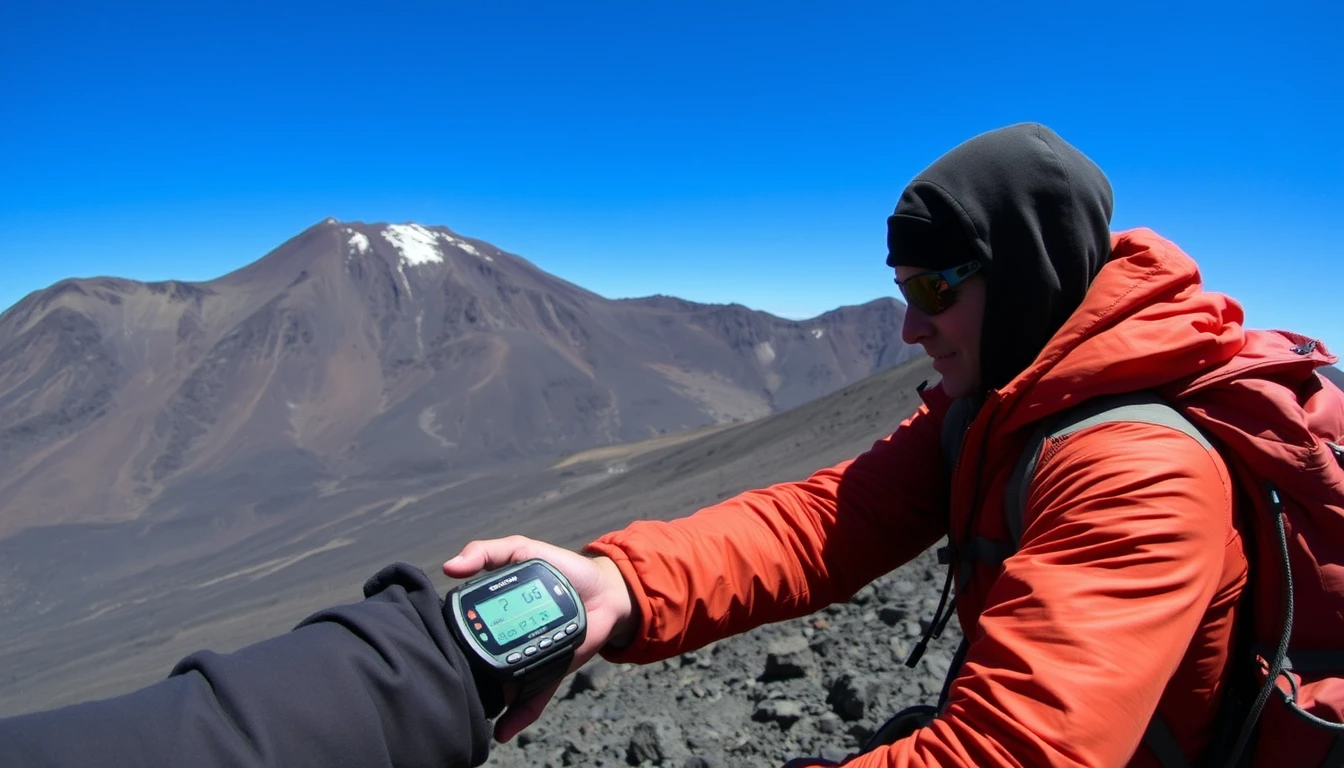 High-altitude oxygen monitoring during Mars simulation climb in Bolivia