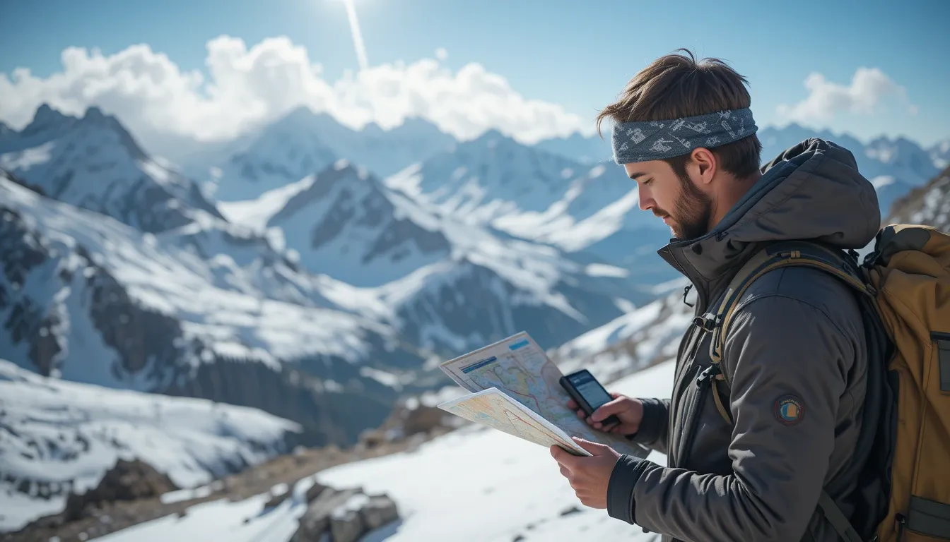 Risk management for expeditions – GPS and map navigation planning