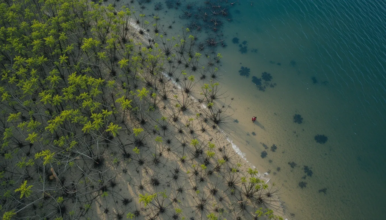 DNA-based mangrove restoration project for eco-tourism