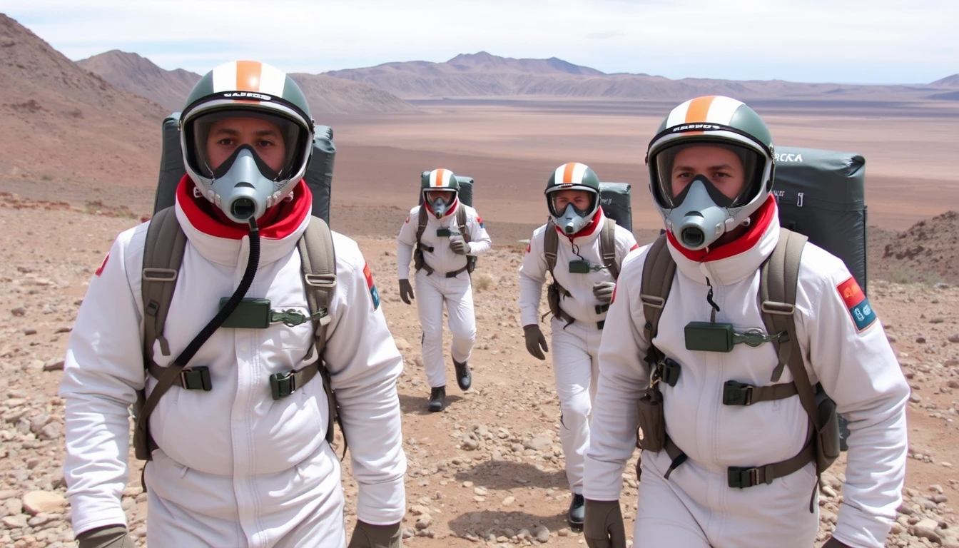 Low-oxygen mountaineering training on Bolivia’s Mars-like Altiplano terrain