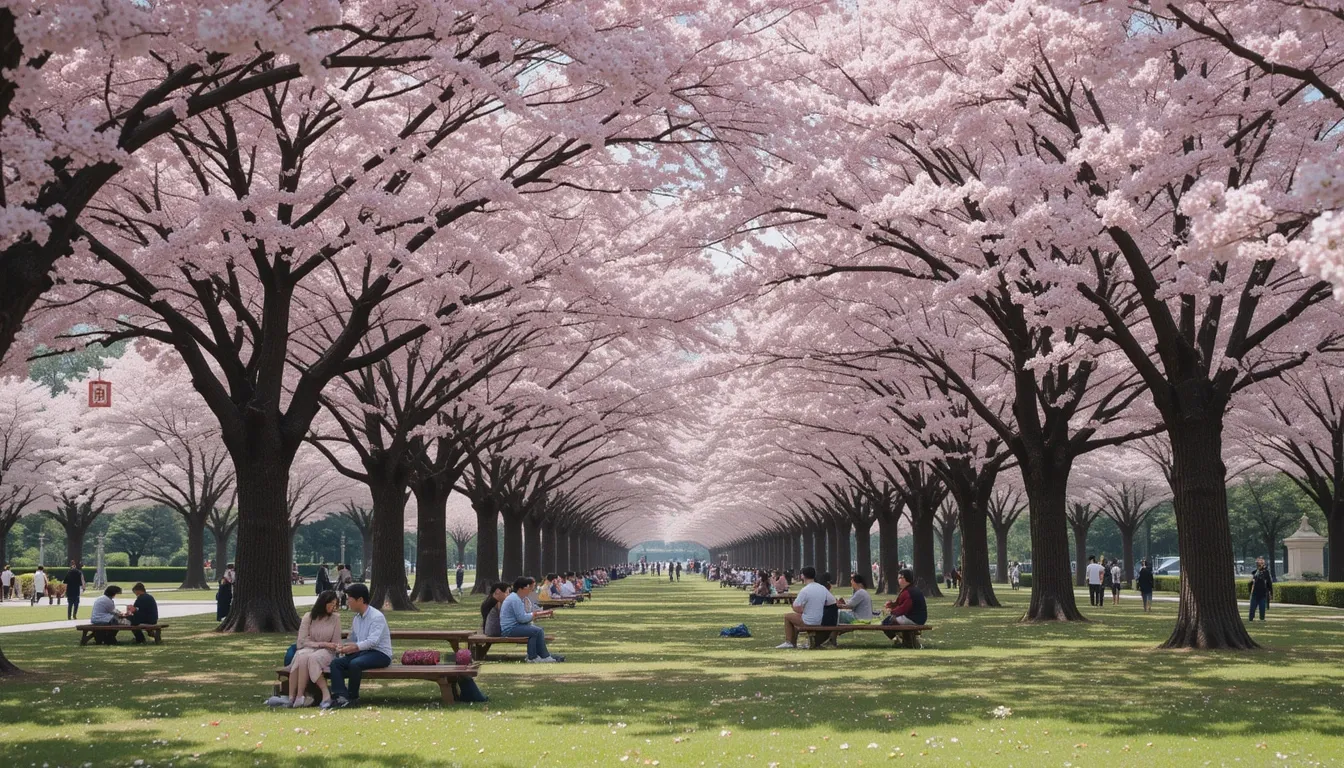 Cherry blossoms at Ueno Park, Tokyo
