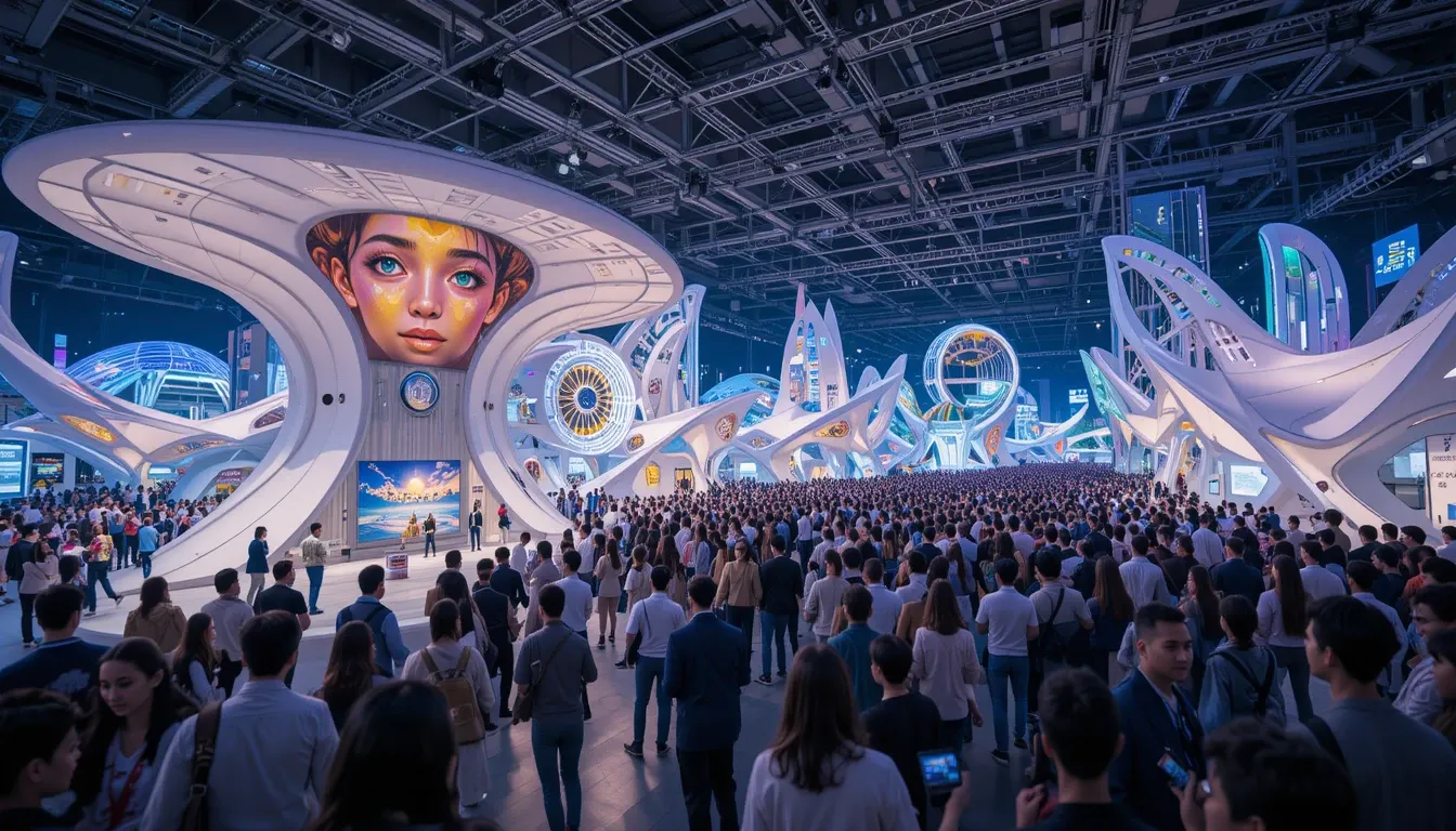 Osaka Expo 2025 survival guide with crowd and tech