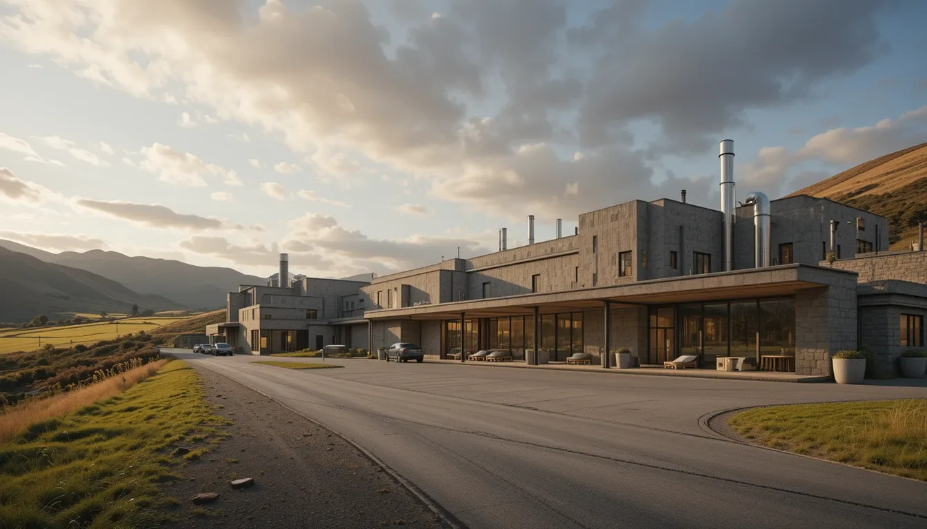 Macallan Distillery in Speyside – iconic Scotch whisky productio