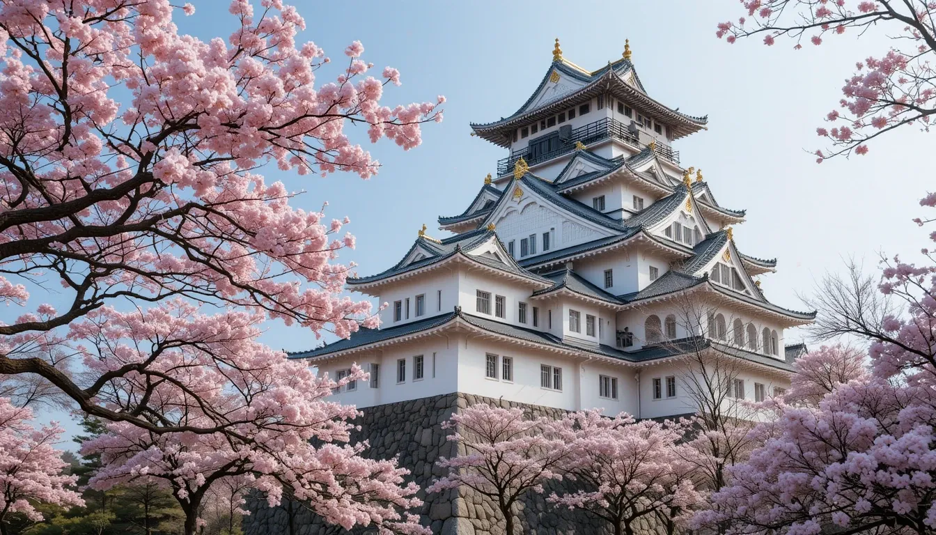 Osaka Castle in spring 2025, a key historical landmark in Japan travel