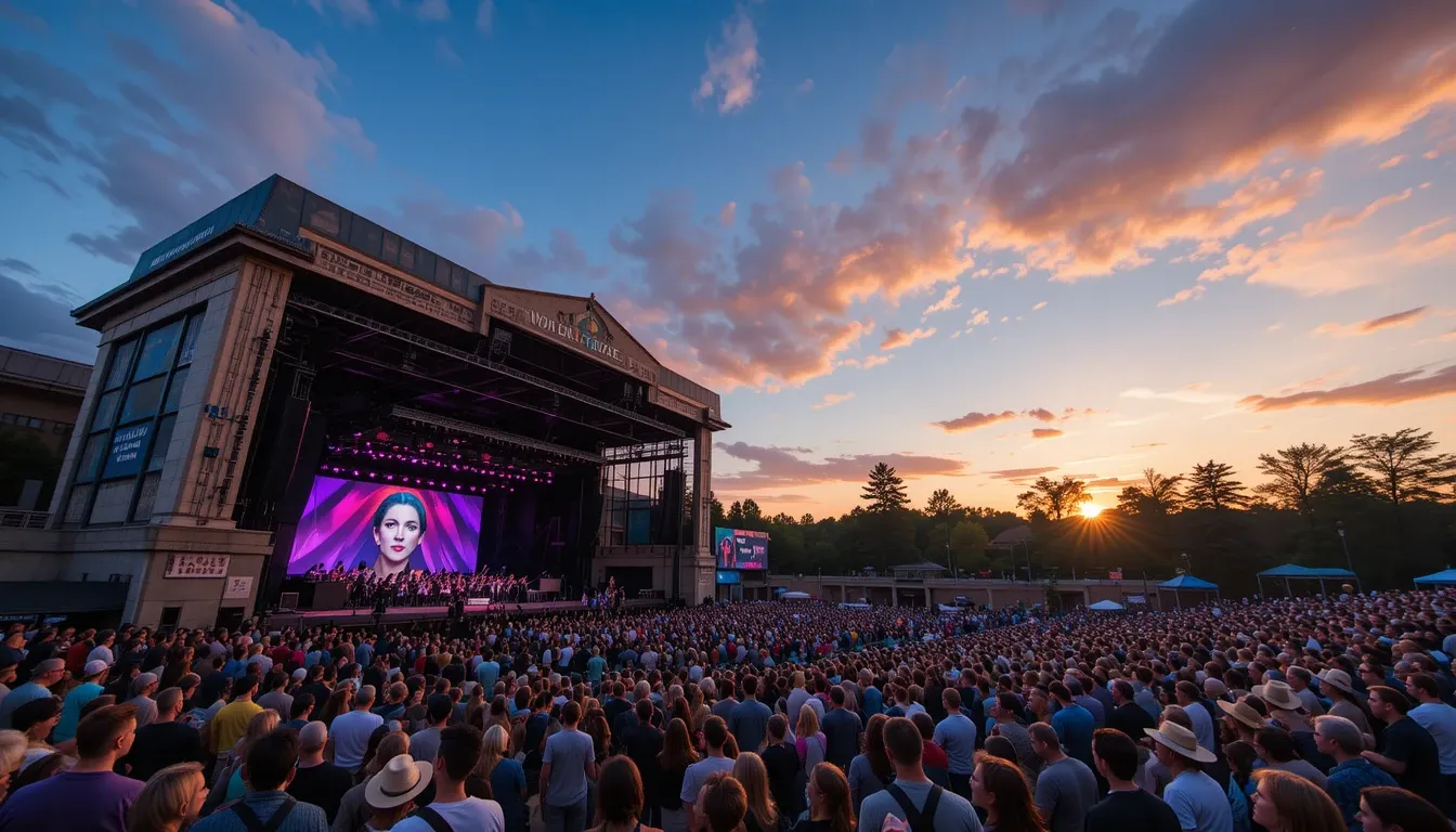 Concert at Wolf Trap National Park, Virgini