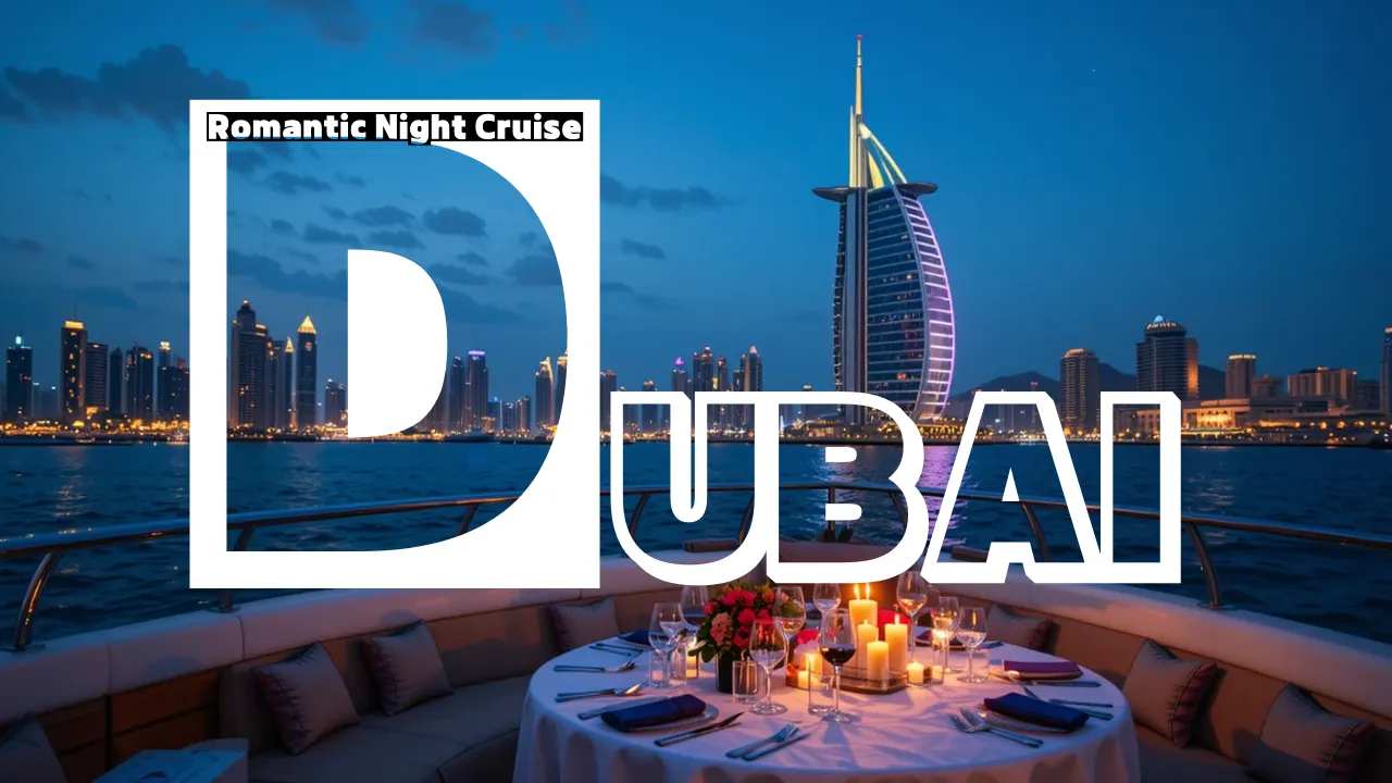Romantic Night Cruise in Dubai – Perfect for Honeymoons & Couples
