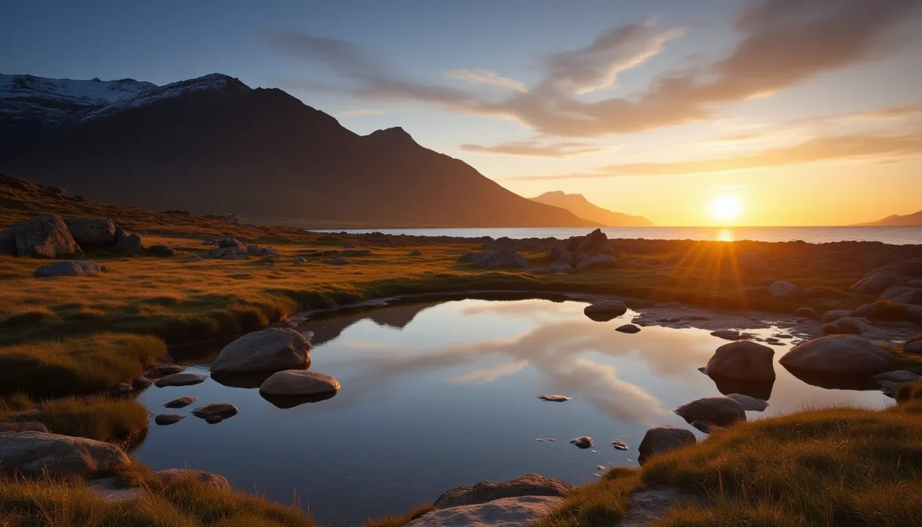 Fairy Pools Isle of Skye golden hour