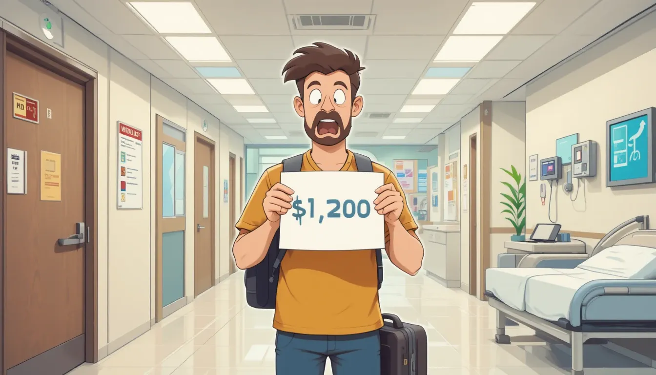 Tourist in shock after receiving a $1,200 medical bill in the U.S. without travel insurance